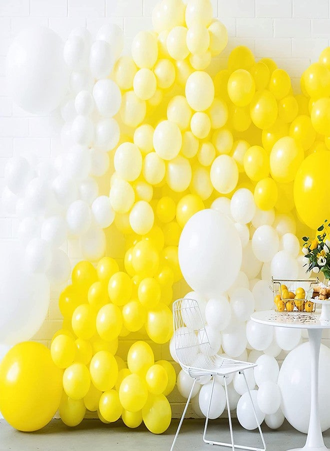 Lazybeee مجموعة ديكور حفلات Lazybeee الصفراء، 50 قطعة، مصنوعة من اللاتكس بطول 12 بوصة، مثالية لتزيين حفلات أعياد الميلاد بثيم عباد الشمس، ومستلزمات البناء، واحتفالات الصيف الاستوائية للأولاد والبنات والكبار، لتزيين الغرف أو المناسبات. - Image 4